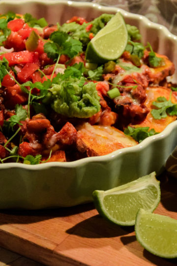 bataty zapiekane z warzywami