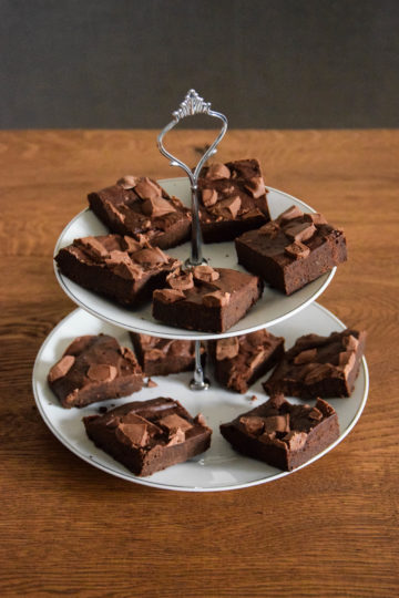 brownie bezglutenowe z batatów