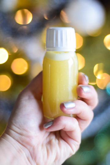 shot witaminowy imbir cytryna