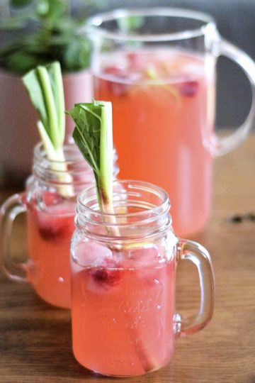 lemoniada rabarbarowa