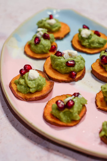 bataty z guacamole