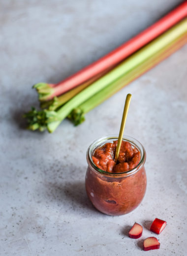 konfitura z rabarbaru